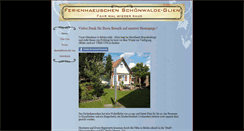 Desktop Screenshot of ferienhaeuschen.com