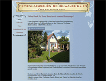 Tablet Screenshot of ferienhaeuschen.com